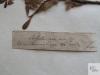 herbarium label from 1836